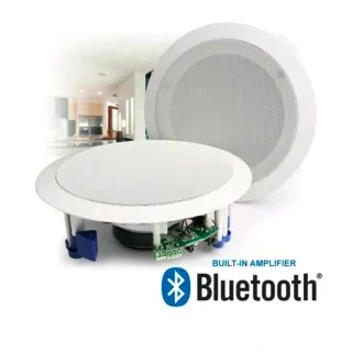 Coppia casse altoparlante audio bluetooth 20w