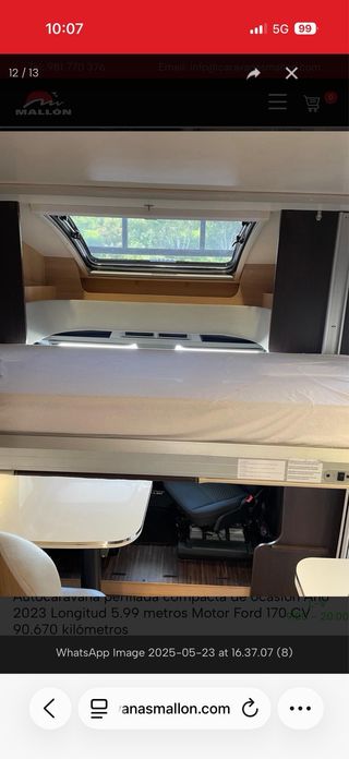 Autocaravana mclouis mc4 231 año 2023