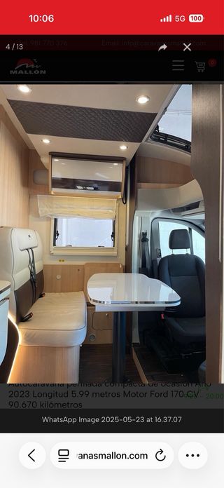 Autocaravana mclouis mc4 231 año 2023