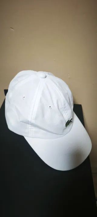 Gorra Lacoste Blanca