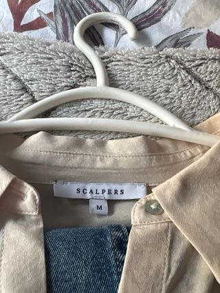 Camisa Scalpers Beige Mujer