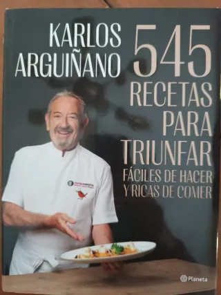545 recetas para triunfar de Karlos Arguiñano