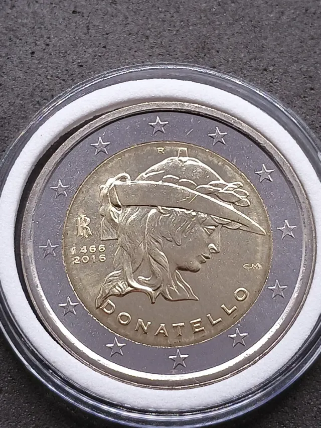 2€ Commemorativo Italia 2016 Donatello