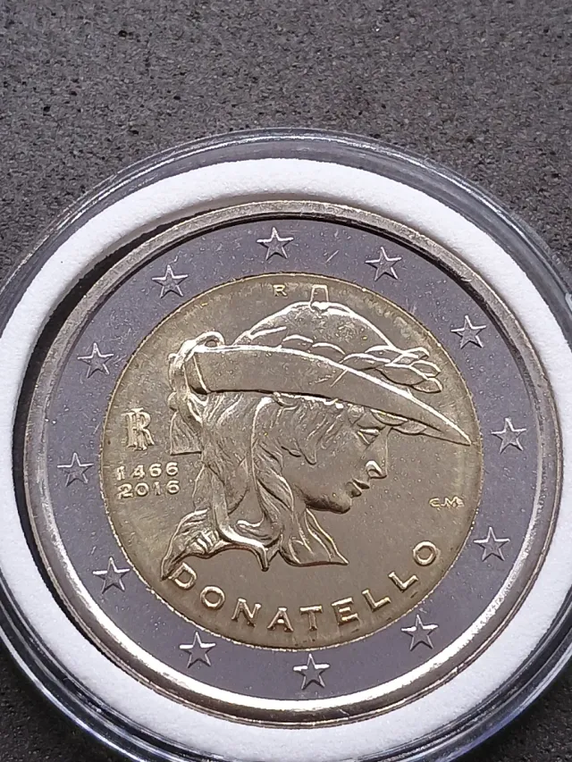 2€ Commemorativo Italia 2016 Donatello