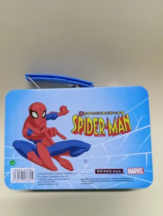 Maletín infantil metal Spider-Man  Disponible 87