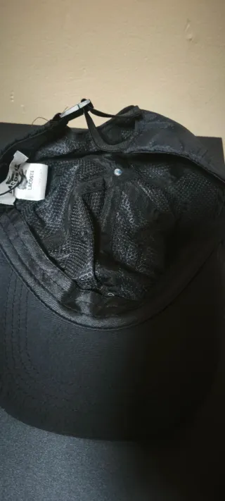 Gorra Lacoste Negra