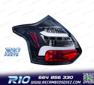 PILOTOS FORD FOCUS MK3 11-14 LED TUBELIGHT + INTERMITENTE DI