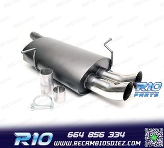 SILENCIOSO ESCAPE BMW SERIE 3 E46 1998-2001 x2 DTM