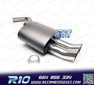 SILENCIOSO ESCAPE BMW SERIE 3 E90 E91 2005- x2 DTM