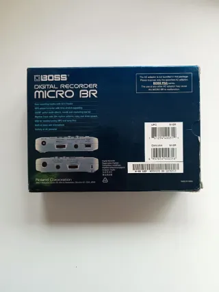 BOSS MICRO BR Grabadora Digital