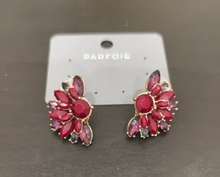 Pendientes Parfois Burdeos