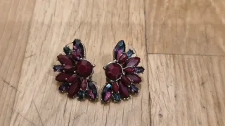 Pendientes Parfois Burdeos