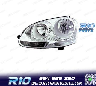 FARO IZQ PARA VOLKSWAGEN VW GOLF V 03-08 JETTA III 05-10