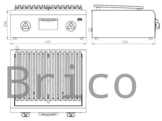 Barbacoa Gas Serie 500 - B600