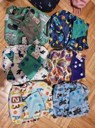 Pañales tela Littles & Bloomz (17 unidades)