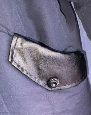 Abrigo Anorak Talla 54.Azul Marino.