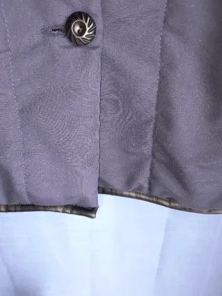 Abrigo Anorak Talla 54.Azul Marino.