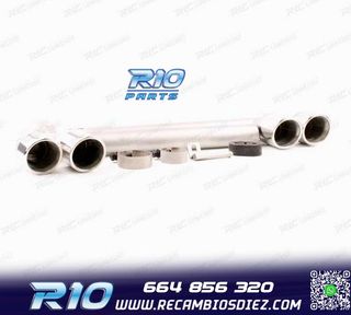 ESCAPE CON COLAS BMW F30 F31 LOOK M DOBLE