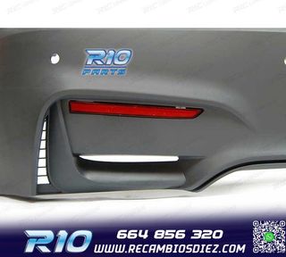 PARAGOLPES TRASERO BMW F30 LOOK M3 + KIT ESCAPE