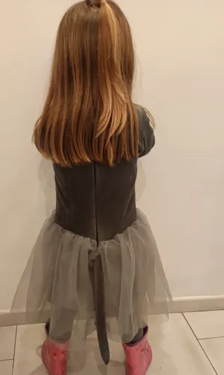 Disfraz Lobo/Loba Niña 4, 5 o 6 años