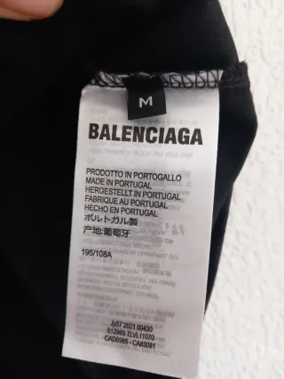 Camiseta Balenciaga BB Verde Negra