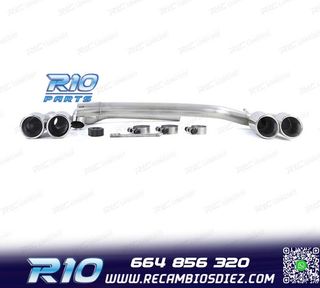 KIT ESCAPE CON COLAS BMW F10 F11 F12 F13 LOOK M PERFORMANCE