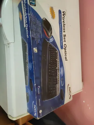 Teclado y Ratón Inalámbrico NGS