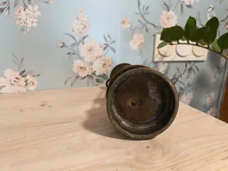 Lámpara minera antigua , completa , buen estado