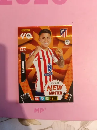 Carta Panini Almada New Master 2025-26