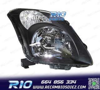 FARO DCH PARA SUZUKI SWIFT 05-10 NEGRO