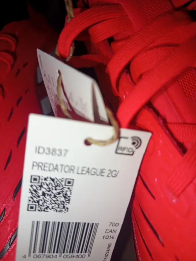 Zapatillas de fútbol Adidas Predator League Rojas