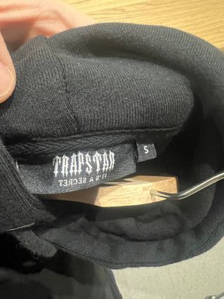 Sudadera Trapstar Negra Talla S