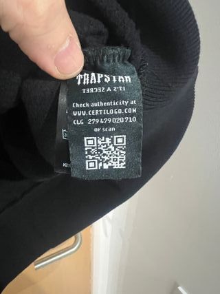 Sudadera Trapstar Negra Talla S