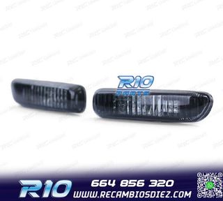 INTERMITENTES LATERALES BMW E46 98-05 CRISTAL CLARO NEGRO