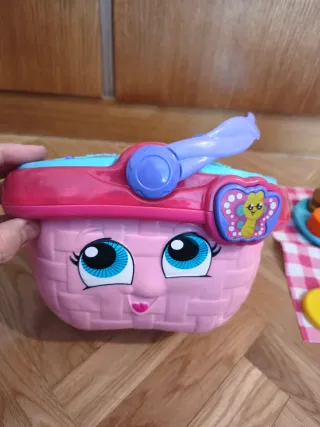 Cesta de picnic musical para niños