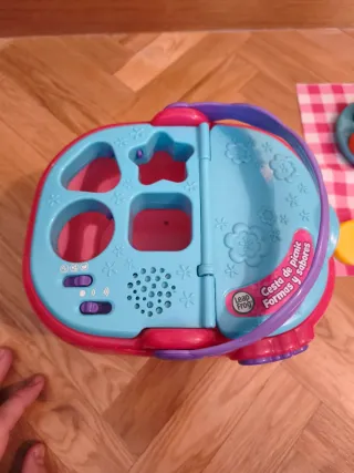 Cesta de picnic musical para niños