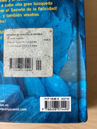 Regreso al Reino de la Fantasía: ¡Libro con olo...