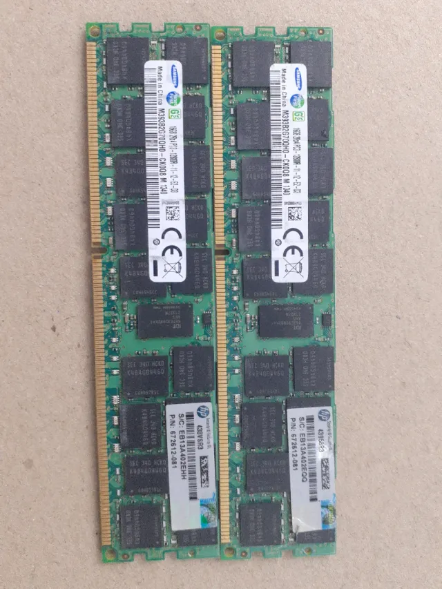 16GB DDR3 1600MHz Samsung RAM