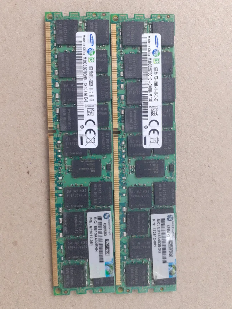 16GB DDR3 1600MHz Samsung RAM