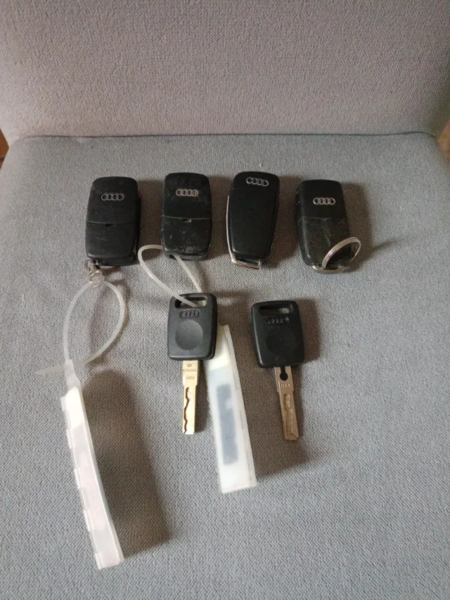 Llave Mando Audi Original Completa