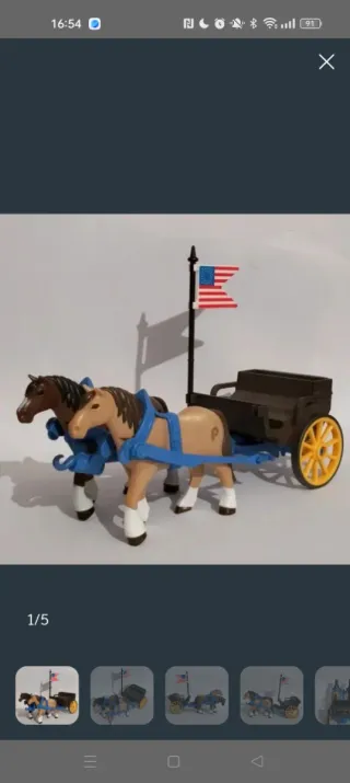 Playmobil Carro Nordista