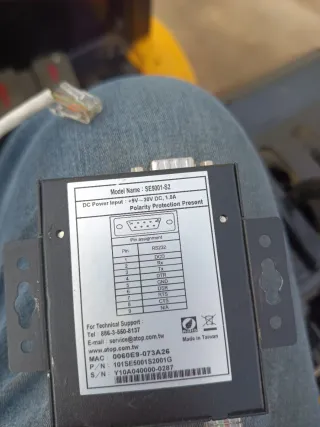 Atop SE5001 Serial Server RS232/422/485 a LAN