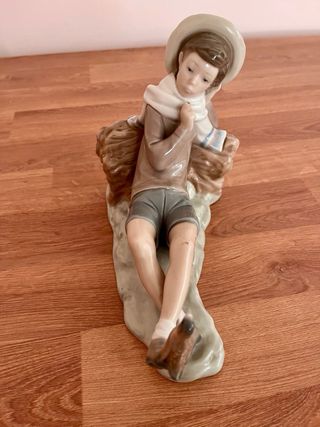 Lladró 4730 Pastor con Pájaro (ver descripción)