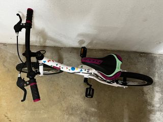 Bicicleta infantil B-PRO blanca