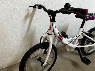 Bicicleta infantil B-PRO blanca