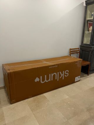 Mueble TV Madera Mango Curvo