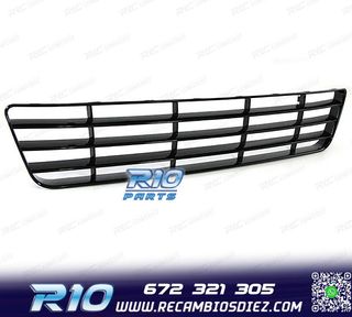REJILLA PARAGOLPES VOLKSWAGEN VW GOLF 6 08-12 R20 NEGRO BRI