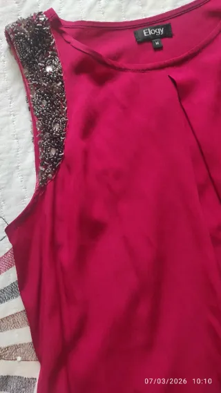 Vestido fiesta Elogy con pedrería Talla M