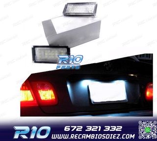 LUCES MATRÍCULA LED BMW E46 4 PUERTAS 98-05