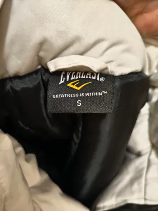 Chaqueta Everlast Blanca y Negra Boxeo